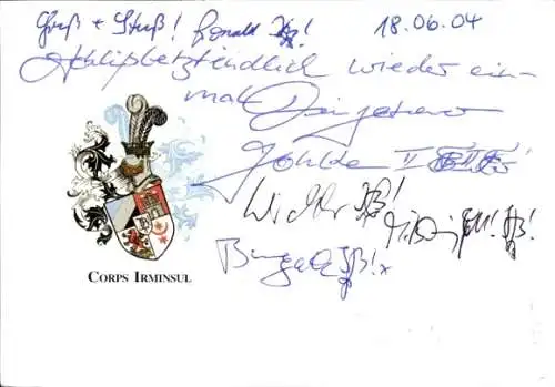 Studentika Ak Hamburg, Corps Irminsul, Wappen