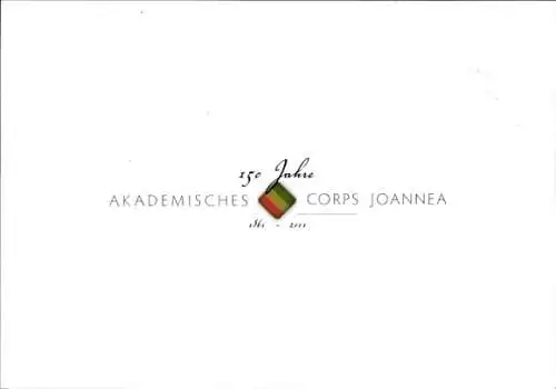 Studentika Ak Graz, Akad. Corps Joannea, 150 Jahre 1861-2011
