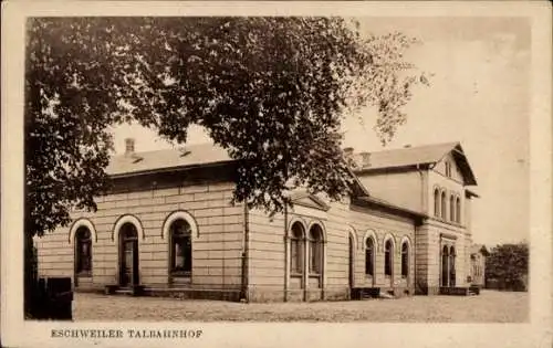 Ak Eschweiler Nordrhein Westfalen, Talbahnhof