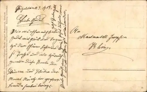 Ak Kinder im Garten, Baumblüte