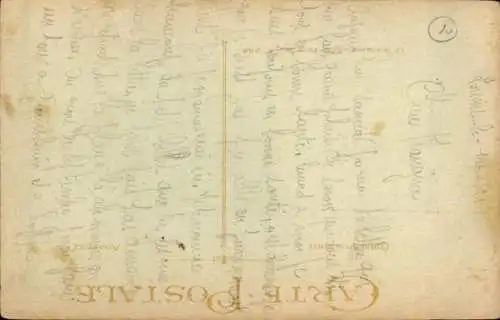 Künstler Ak Französischer Matrose, Frau stillt Kind, Humor