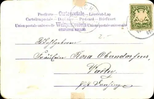 Künstler Ak Segelschiff, Segelboote