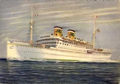 Ak Passagierdampfer Marco Polo