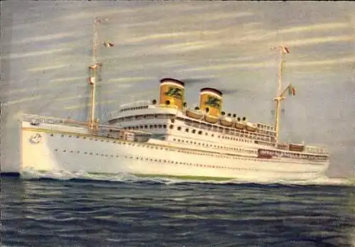 Ak Passagierdampfer Marco Polo