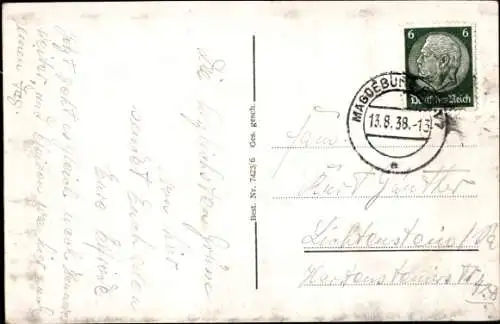 Ak Magdeburg an der Elbe, Dom, Elbpartie