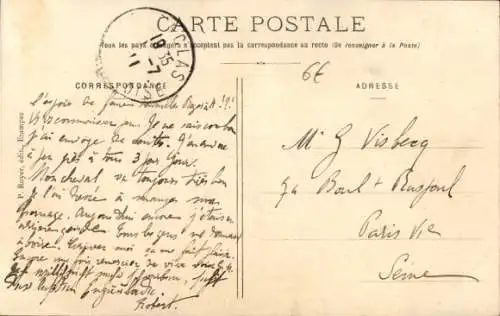 Ak Saclas Essonne, Vue generale