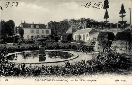 Ak Ris Orangis Essonne, Villa Margerin