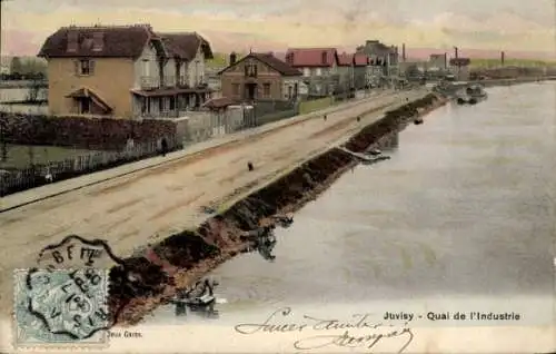 CPA Juvisy-Essonne, Quai de l'Industrie