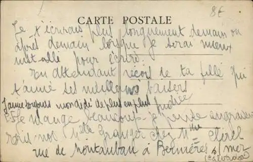 CPA Bernières sur Mer Calvados, Cassine et le Sémaphore