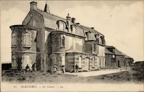 Ak Bernières sur Mer Calvados, La Casine