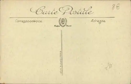 Ak Bernières sur Mer Calvados, La Casine