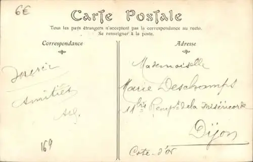 Ak Corbeil Essonne, Les Allées de Saint-Jean, ND Phot