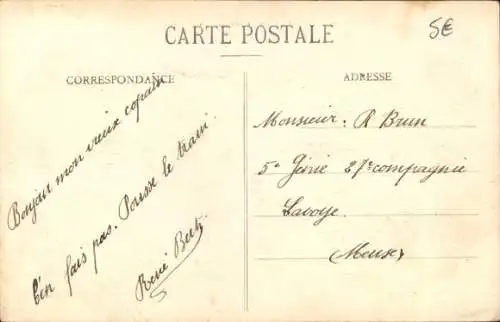 Ak Corbeil Essonne, Les Grands Moulins - H. S.