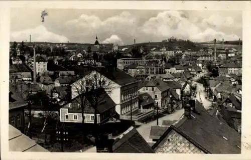 Ak Rumburk Rumburg Region Aussig, Gesamtansicht