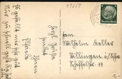 Ak Ostseebad Niendorf Timmendorfer Strand, Ostseebad  Strand mit Strandkörben, Promenade, Bäum...