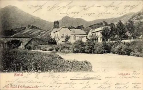 Ak Mayschoß an der Ahr, Lochmühle, Hotel  Ahrtal, Lochmühle