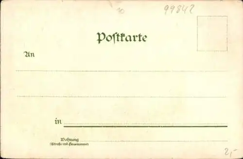 Ak Ruhla in Thüringen, Berglandschaft, Stadtansicht, Häuser, Kirche, grüne Berge