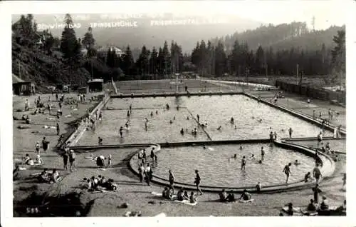 Ak Bedřichov Friedrichstal Spindleruv Mlýn Spindlermühle Riesengebirge Region Königgrätz, Schw...