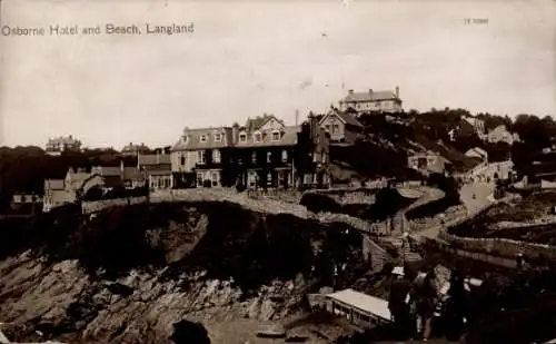 PC Wales, Osborne Hotel and Beach, Langland
