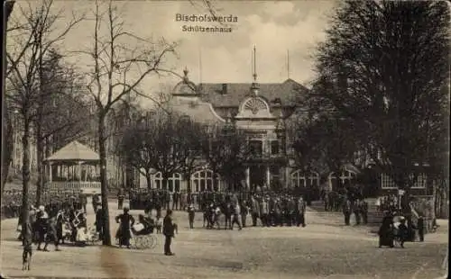 Ak Bischofswerda in Sachsen, Schützenhaus