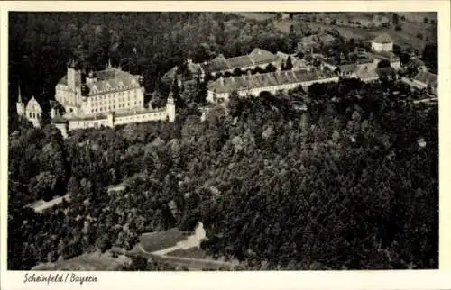 Ak Scheinfeld Mittelfranken, Fliegeraufnahme