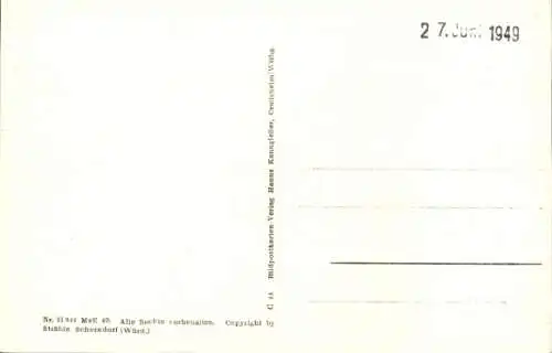 Ak Scheinfeld Mittelfranken, Fliegeraufnahme