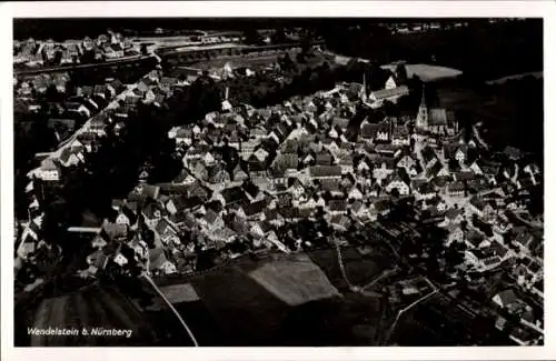Ak Wendelstein in Mittelfranken, Fliegeraufnahme