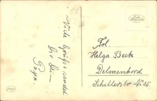 Ak Terrier, Brille, Bücher