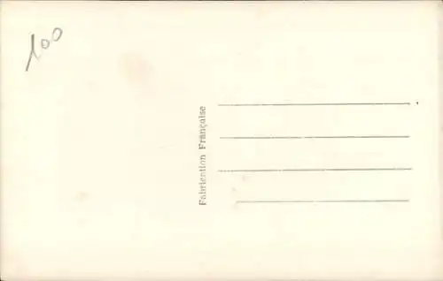 CPA Radrennfahrer Henri Pélissier, Autogramm