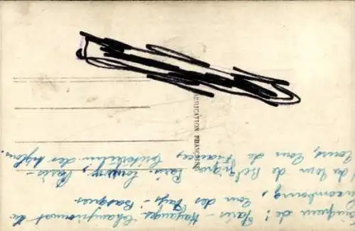 CPA Les gloires du Cyclisme, Radrennfahrer Frantz, Autogramm
