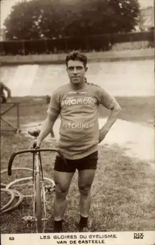 CPA Les gloires du Cyclisme, Radrennfahrer Camille Van De Casteele