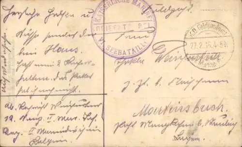 Ak Der liebste Kamerad, Soldat mit Frau