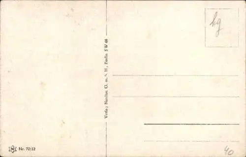 Künstler Ak Generalfeldmarschall August von Mackensen, Portrait