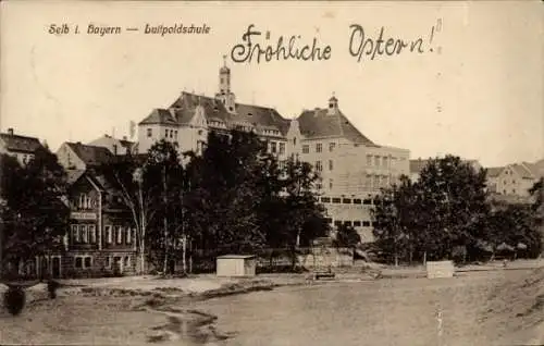 Ak Selb im Fichtelgebirge Oberfranken, Luitpoldschule