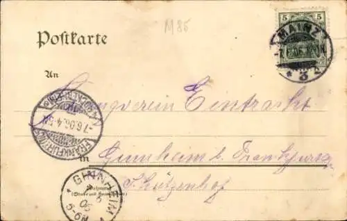 Litho Landwehrübung, Deutsche Soldaten in Uniformen, Soldatenleben