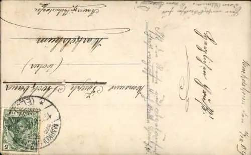 Ak Frau mit Tambourin, Portrait