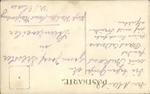 Foto Ak Deutscher Soldat in Uniform, Portrait