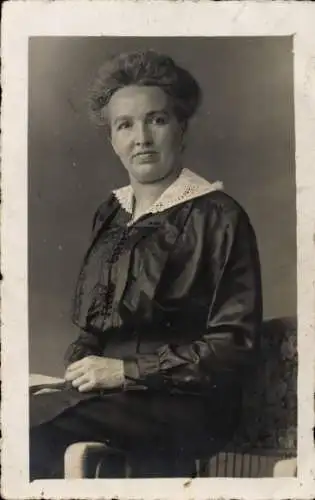 Foto Ak Frau, Portrait