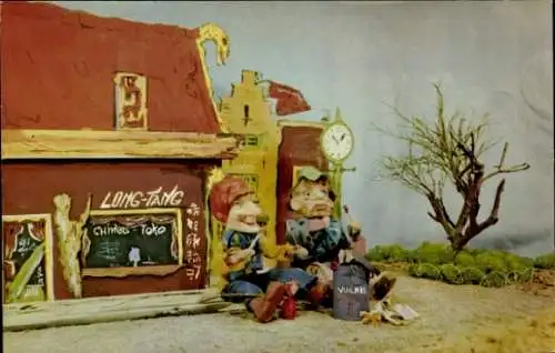 Ak Puppen, Kasper und Räuber