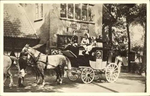 Ak Kutsche, Aufnahme aus dem Film Vechten en Dienen