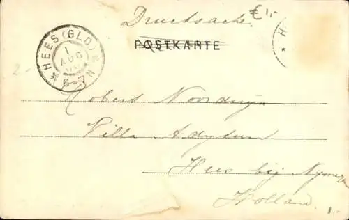 Ak Alsacienne, Elsässerin in Tracht