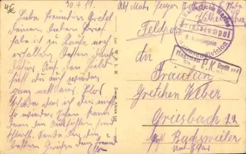 Ak Deutsches Kriegsschiff, Torpedoboot bei bewegter See