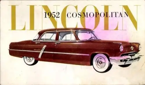 Ak Auto, Lincoln Cosmopolitan 1952