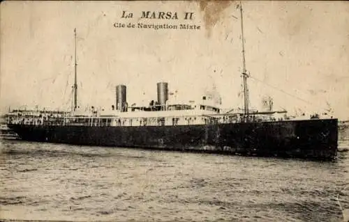 Ak La Marsa Tunesien, La Marsa II, Cie de Navigation Mixte