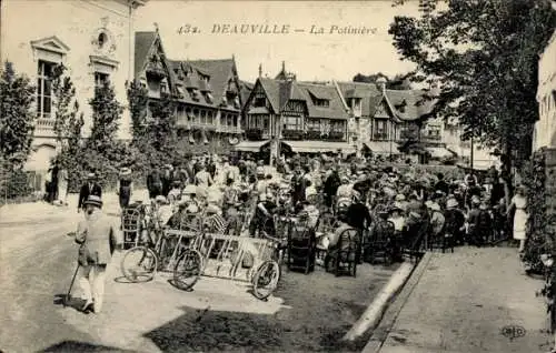 CPA Deauville Calvados, Potiniere