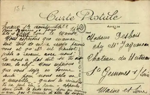 Ak Deauville Calvados, Rue Desire-Le Hoe, Au Printemps