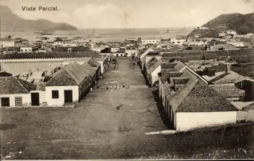 Ak São Vicente Cabo Verde Kap Verde, Teilansicht