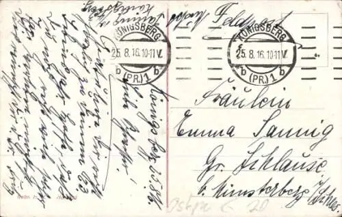 Ak Kaliningrad Königsberg Ostpreußen, Münzplatz, Blick auf Junkerstraße