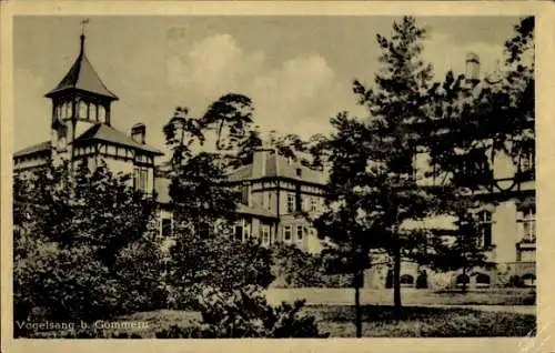 Ak Gommern Sachsen Anhalt, Heilstätte Vogelsang