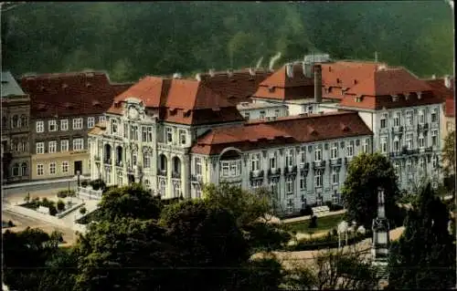 Ak Teplice Šanov Teplitz Schönau Region Aussig, Steinbad